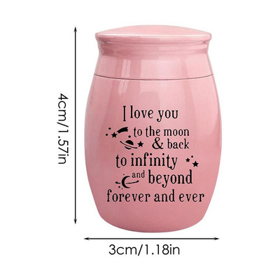 Urna za kućne ljubimce Urna za pepeo za pse Male urne za uspomene Pepeo za pse Urne za uspomene za pse za mačke, pse, vodootporne i bez curenja