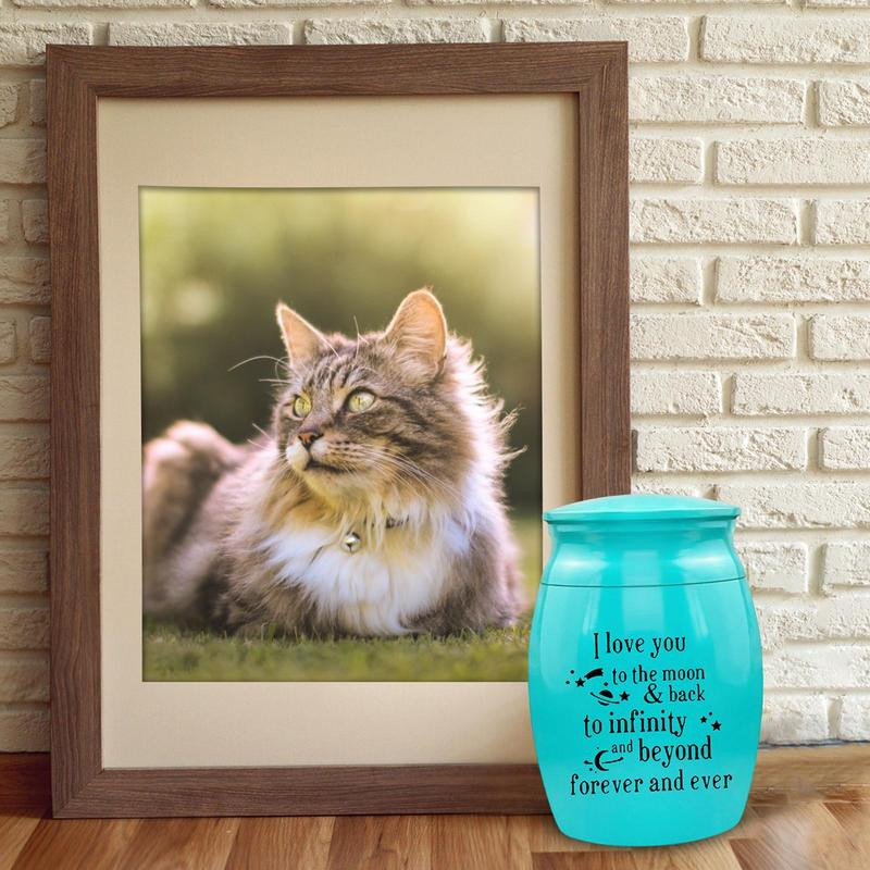 Urna za kućne ljubimce Urna za pepeo za pse Male urne za uspomene Pepeo za pse Urne za uspomene za pse za mačke, pse, vodootporne i bez curenja