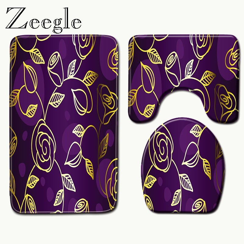 Zeegle Moderni tepih Kupaonica WC Podna prostirka za kupaonicu Neklizajuća prostirka za kupaonicu Podloga od memorijske pjene Podloga za tuširanje Prostirke od mikrovlakana