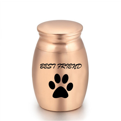 Otisak šape ljubavi Pepeo za kućne ljubimce Mini urna za kremiranje Pas Mačka Pogrebne urne Posuda