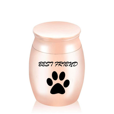 Otisak šape ljubavi Pepeo za kućne ljubimce Mini urna za kremiranje Pas Mačka Pogrebne urne Posuda