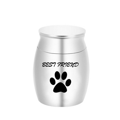 Otisak šape ljubavi Pepeo za kućne ljubimce Mini urna za kremiranje Pas Mačka Pogrebne urne Posuda