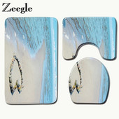 Zeegle kupaonske prostirke protiv klizanja, komplet flanelskih podnih prostirki za kupaonicu, perive kupaonske toaletne prostirke, upijajući tepih za kupaonicu