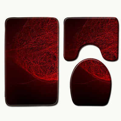 Zeegle kupaonske prostirke protiv klizanja, komplet flanelskih podnih prostirki za kupaonicu, perive kupaonske toaletne prostirke, upijajući tepih za kupaonicu