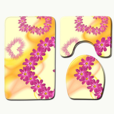 Zeegle kupaonske prostirke protiv klizanja, komplet flanelskih podnih prostirki za kupaonicu, perive kupaonske toaletne prostirke, upijajući tepih za kupaonicu