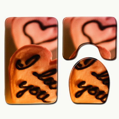 Zeegle kupaonske prostirke protiv klizanja, komplet flanelskih podnih prostirki za kupaonicu, perive kupaonske toaletne prostirke, upijajući tepih za kupaonicu