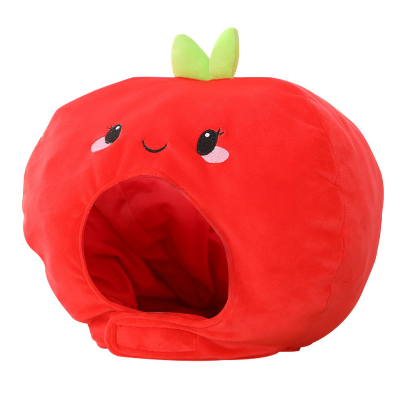 Šešir Plišana smiješna kapa Pokrivalo za glavu Dječje jabuke Naušnica Pokrivalo za glavu Traka za glavu Dječji kostim za igru u obliku crtanog voća