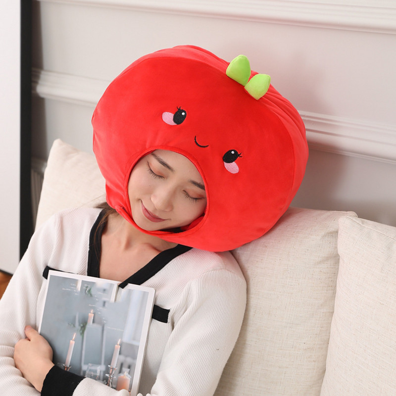 Šešir Plišana smiješna kapa Pokrivalo za glavu Dječje jabuke Naušnica Pokrivalo za glavu Traka za glavu Dječji kostim za igru u obliku crtanog voća