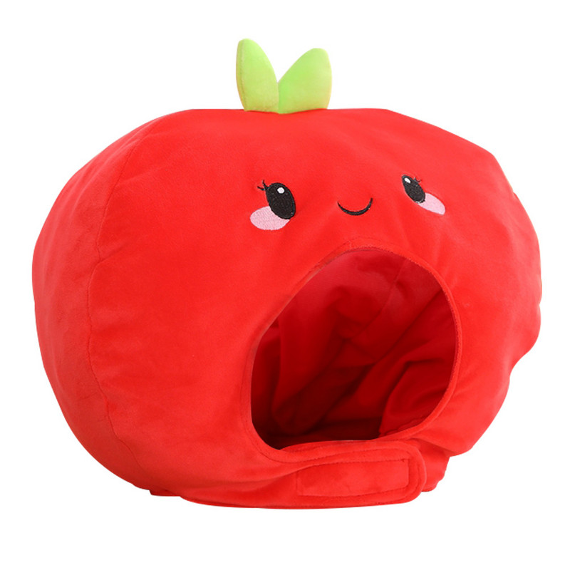 Šešir Plišana smiješna kapa Pokrivalo za glavu Dječje jabuke Naušnica Pokrivalo za glavu Traka za glavu Dječji kostim za igru u obliku crtanog voća