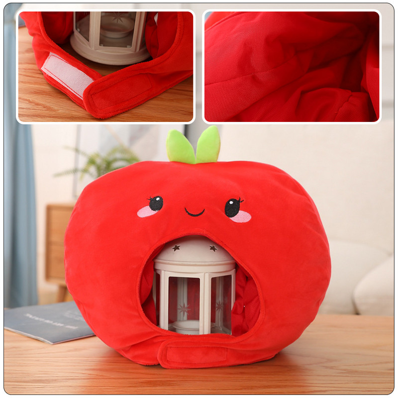 Šešir Plišana smiješna kapa Pokrivalo za glavu Dječje jabuke Naušnica Pokrivalo za glavu Traka za glavu Dječji kostim za igru u obliku crtanog voća