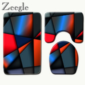 Zeegle vannas paklājiņš tualetes sēdekļa pārvalks Paklājs vannas istabai Paklājs Dušas paklājiņš mājas dekorēšanai Virtuves sega Vannas istabas paklāji un paklāji