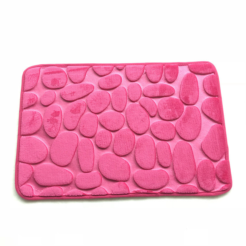 Kućna kupaonska prostirka Neklizajući šljunčani tepisi Upijajući WC Pod spavaće sobe WC memorijska pjena Periva prostirka Dekorativna prostirka za kupaonicu