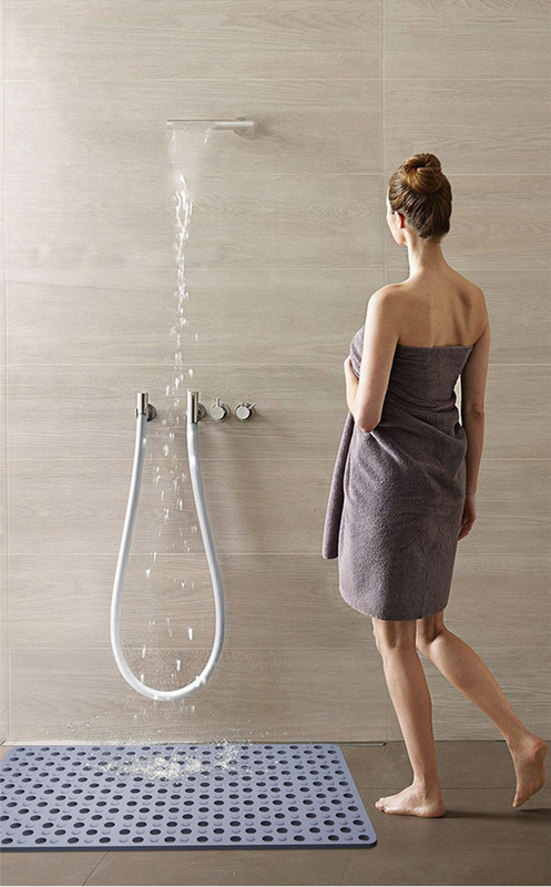 36/45CM Vannas istabas piederumu komplekti Piesūcekņi dušas paklājiņš Neslīdošs PVC tualetes paklājs bērniem veciem cilvēkiem ūdensizturīgs un pret krišanu