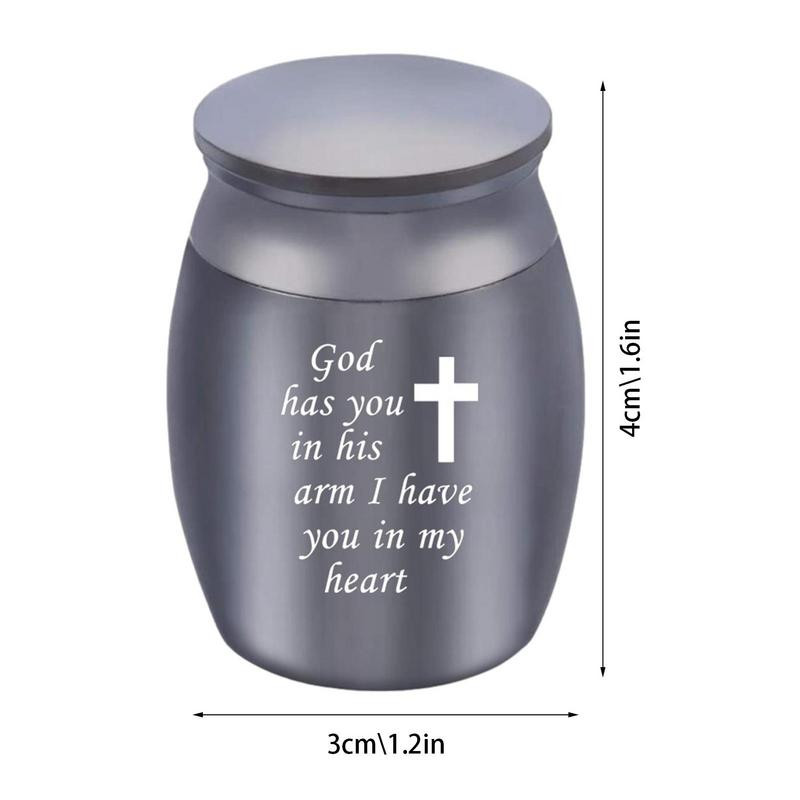 Mala urna za pepeo za uspomenu na kućne ljubimce Mala aluminijska urna za kremiranje uspomena Mini urne za kremiranje pepela od nehrđajućeg čelika Mali spomen pepeo