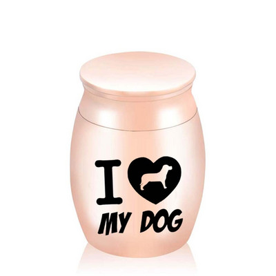 Metalni kovčezi od ružičastog zlata Urne za uspomenu na kućne ljubimce Držač za uspomenu na ptičji pepeo Urna za kremaciju za pepeo Urna za kućne ljubimce za graviranje