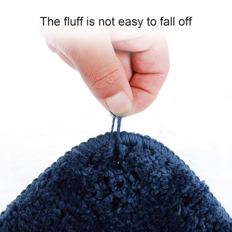 Mekana neklizajuća prostirka za kupanje Kupaonska podebljana upijajuća čupava prostirka od mikrovlakana Tepih za tuš kabinu Podna prostirka za kupaonicu