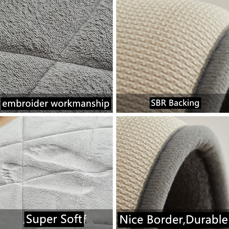 Inyahome super upijajuće memorijske pjene prostirke za kupanje Neklizajuće perive u perilici za brzo sušenje Podna prostirka za kadu Tepih Kupaonski udoban