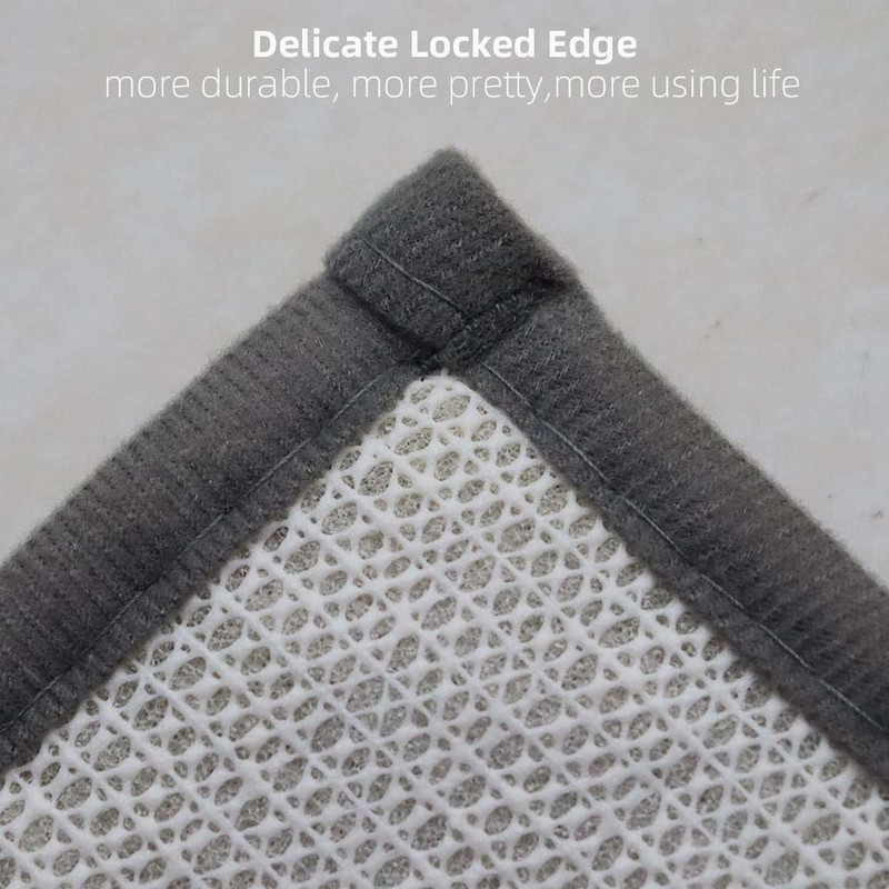 Super mekana WC prostirka od šenile, neklizajuća upijajuća voda 2 kom./komplet za kupaonski pribor za kupaonicu Podne prostirke Tepisi