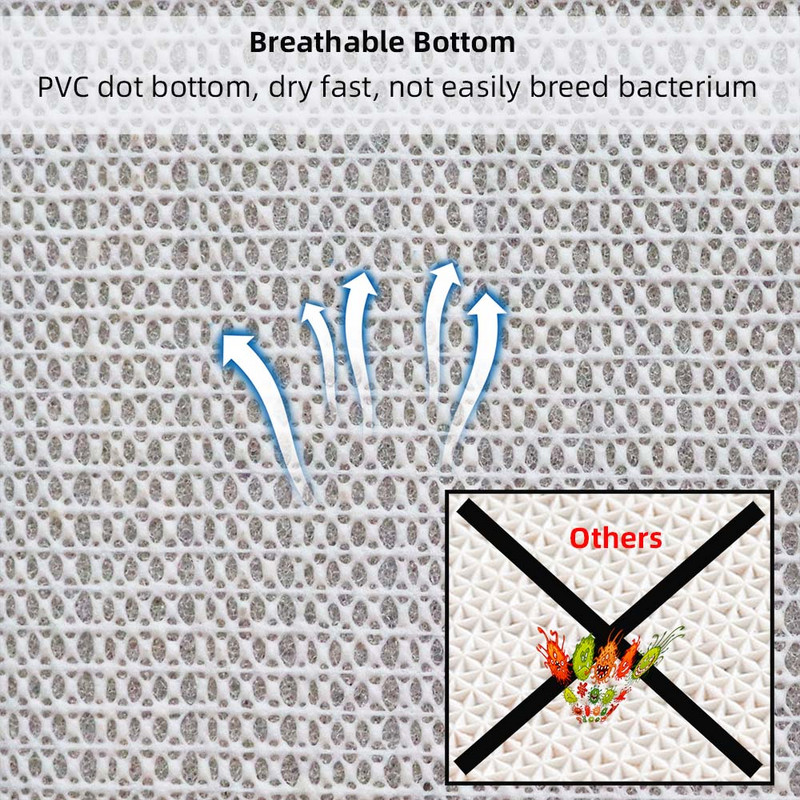 Super mekana WC prostirka od šenile, neklizajuća upijajuća voda 2 kom./komplet za kupaonski pribor za kupaonicu Podne prostirke Tepisi