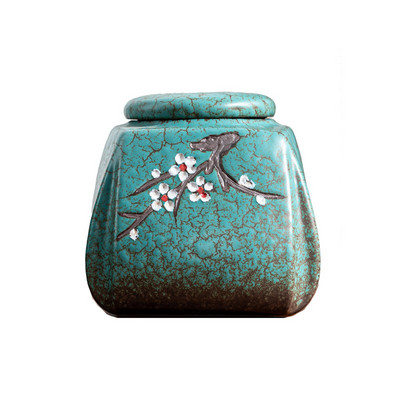 Memorijalna urna Memorijalna urna Pogrebna urna Urne za kremiranje Pepeo Prikaz grobne urne kod kuće u niši u Columbariumu