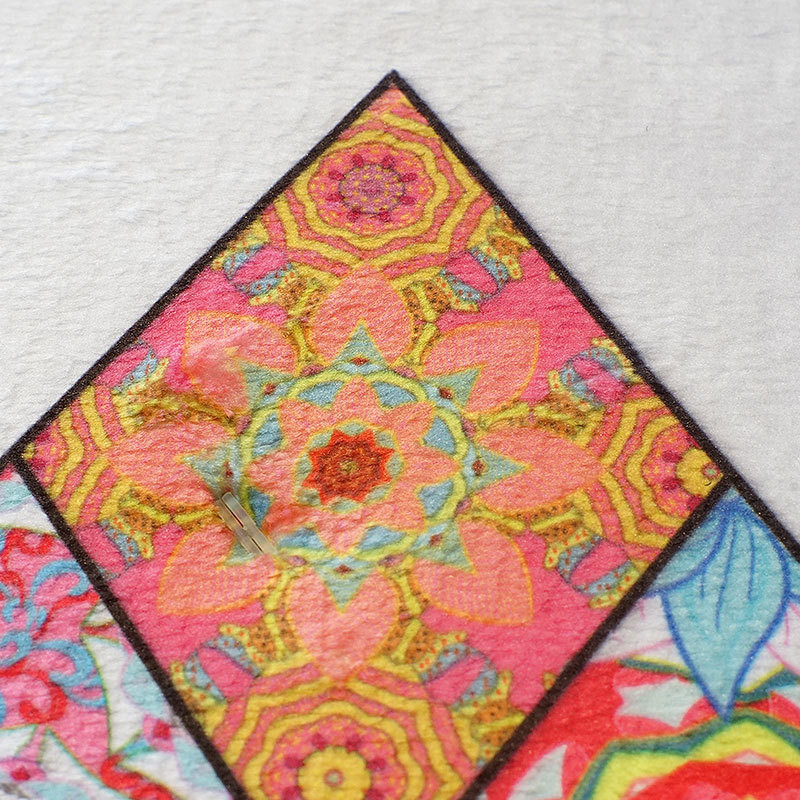 Zeegle prostirka za kupaonicu Bohemian set prostirki za kupaonicu WC prostirke Neklizajuće podne prostirke za kupaonicu Prostirka za tuširanje Kupaonski tepih Flanel prostirke za kupaonicu