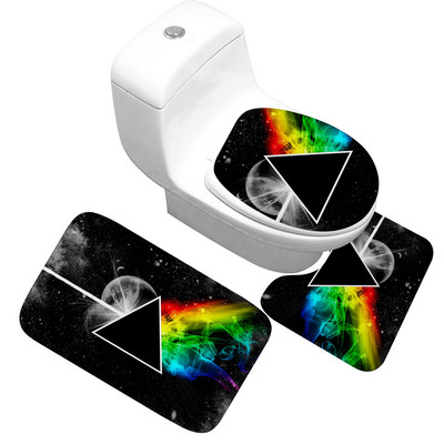 Zeegle pehme vannitoa vannimatt imav maailmakaart Prindi WC-vaibad Vannitoa dušimatid Libisemisvastane vannimattide komplekt