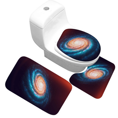 Zeegle pehme vannitoa vannimatt imav maailmakaart Prindi WC-vaibad Vannitoa dušimatid Libisemisvastane vannimattide komplekt