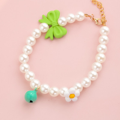 1 KOM Visoka razina Mačka Ogrlica za kućne ljubimce Love/Lucky/Baby Privjesak Ogrlica za psa Mašna-čvor sa zvončićima Mačić Slatke šarene mačke Dodaci