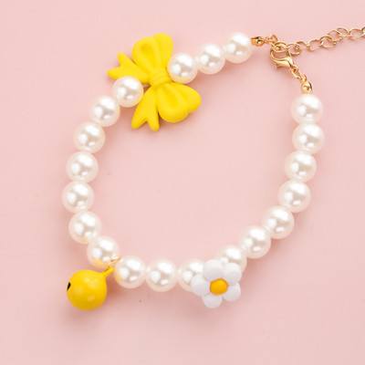 1 KOM Visoka razina Mačka Ogrlica za kućne ljubimce Love/Lucky/Baby Privjesak Ogrlica za psa Mašna-čvor sa zvončićima Mačić Slatke šarene mačke Dodaci