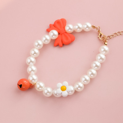 1 KOM Visoka razina Mačka Ogrlica za kućne ljubimce Love/Lucky/Baby Privjesak Ogrlica za psa Mašna-čvor sa zvončićima Mačić Slatke šarene mačke Dodaci