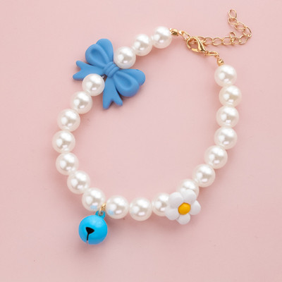 1 KOM Visoka razina Mačka Ogrlica za kućne ljubimce Love/Lucky/Baby Privjesak Ogrlica za psa Mašna-čvor sa zvončićima Mačić Slatke šarene mačke Dodaci