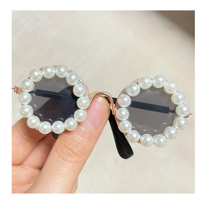 MPK nova serija sunčanih naočala s mačjim biserom Rekviziti za fotografije kućnih ljubimaca također prikladni za pse