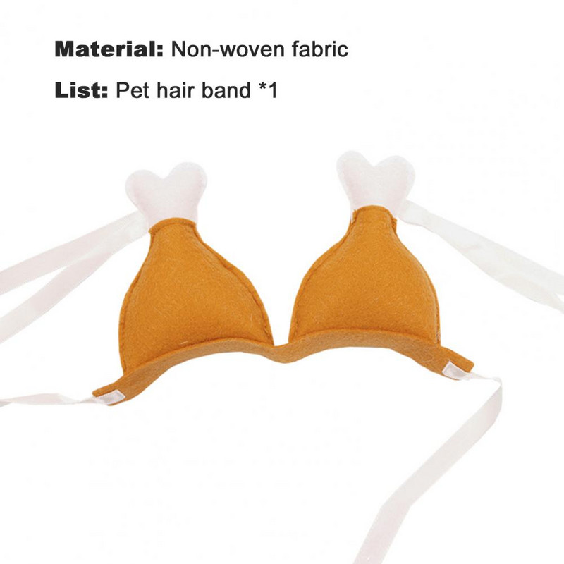 Slatka pokrivala za glavu za kućne ljubimce Lijepo kreativno smiješno kostim za kućne ljubimce Traka za glavu za mačke Mačiće Odjeća Dodaci Potrošni materijal Dekor