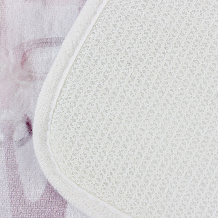 Otthoni dekorációs toalett szőnyeg szett 3D nyomtatás Fürdőszoba szőnyeg szőnyeg nedvszívó WC ülőkehuzat szőnyeg és csúszásmentes padlószőnyeg szett