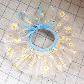 Ručnik za slinu ljubimaca Daisy Lace Bib Bichon Ogrlica za male pse Ogrlica za mačke, zečeve Rekviziti za fotografije Odjevni dodaci
