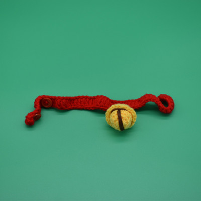 Mačji vrat na rukavima Zvona Ogrlica za sijamsku mačku Dodaci za kućne ljubimce Ručno izrađena ogrlica Mačka Britanska kratka vunena simpatična ogrlica