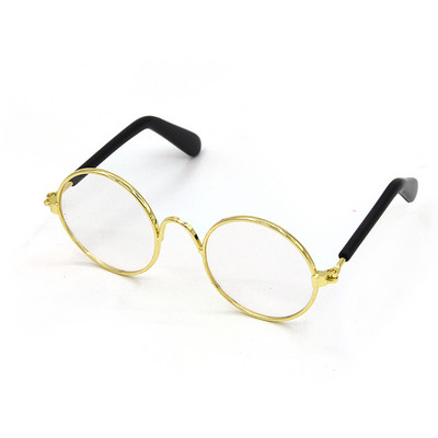 Proizvodi za kućne ljubimce Lijepe vintage okrugle sunčane naočale za mačke Refleksija Nosite naočale za oči Za male pse Mačke Fotografije kućnih ljubimaca Rekviziti Dodaci