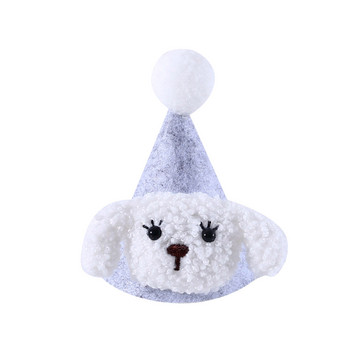 Γάτα κατοικίδιων ζώων Teddy Dog Καπέλο γενεθλίων Στερεοφωνικό καπέλο μπάλα h Κούκλα κινουμένων σχεδίων Χριστουγεννιάτικο καπέλο για κατοικίδια Καπέλο ντους για αυτιά Σκύλος Sombrero Large
