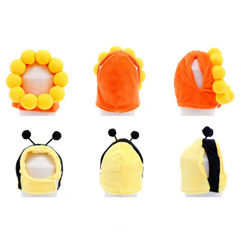 Pamučna kapa Mekana mekana topla oprema za kućne ljubimce Topla kapa Mačka Pas Pokrivala za glavu Slatki festival