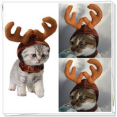 Kućni ljubimac, mačka, pas, životinja, božićna kapa, crveni šal, sob, kostim za kućne ljubimce, kapa, traka za glavu, Božićno mače, štene, zabava, prerušiti se, Atlerova traka za glavu