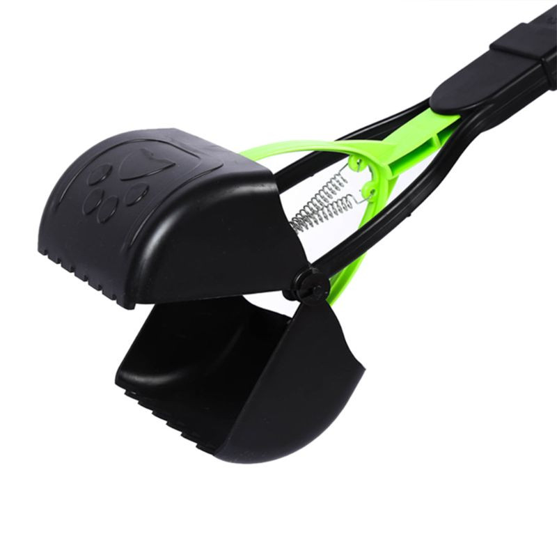 N58C izturīgs, atsperu, garu rokturi, lolojumdzīvnieku smēķētājs suņiem un kaķiem ar īpaši izturīgu materiālu, viegli lietojams zāles netīrumu savākšanai