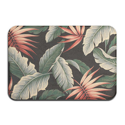 Tropske biljke Zeleno lišće Podne prostirke Kupaonska neklizajuća prostirka Kuhinja Dnevni boravak Spavaća soba Otirači Tepisi Perivi kućni dekor