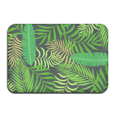 Tropske biljke Zeleno lišće Podne prostirke Kupaonska neklizajuća prostirka Kuhinja Dnevni boravak Spavaća soba Otirači Tepisi Perivi kućni dekor