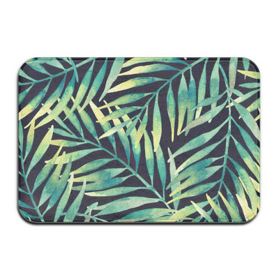 Tropske biljke Zeleno lišće Podne prostirke Kupaonska neklizajuća prostirka Kuhinja Dnevni boravak Spavaća soba Otirači Tepisi Perivi kućni dekor