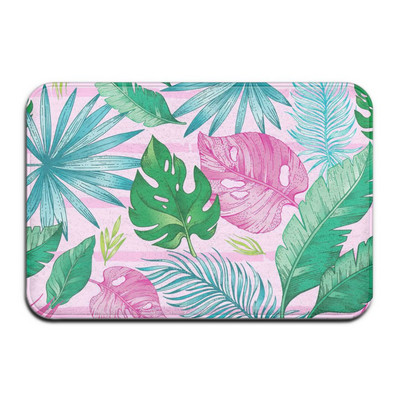 Tropske biljke Zeleno lišće Podne prostirke Kupaonska neklizajuća prostirka Kuhinja Dnevni boravak Spavaća soba Otirači Tepisi Perivi kućni dekor