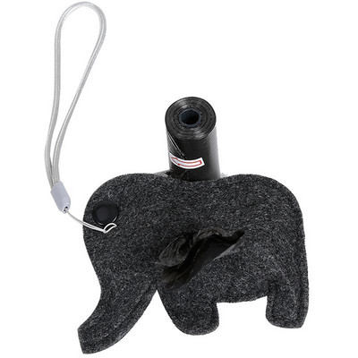 Vrećica Dozator za pseće izmet Vreće za kućne ljubimce Držač Povodac Spremnik za vanjsku upotrebu Privjesak za jednokratnu upotrebu Prijenosna torbica za pohranu Poo Felt