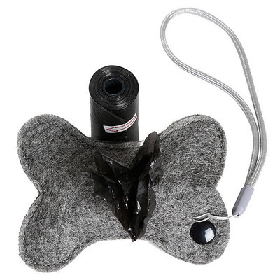 Vrećica Dozator za pseće izmet Vreće za kućne ljubimce Držač Povodac Spremnik za vanjsku upotrebu Privjesak za jednokratnu upotrebu Prijenosna torbica za pohranu Poo Felt