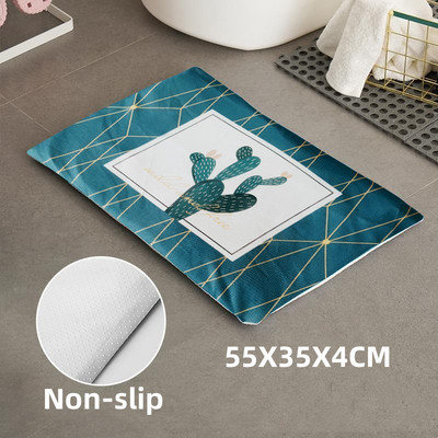 Prostirka od dijatomejske zemlje Meka podloga od dijatomejskog blata Prostirka za noge Kupaonska upijajuća brzosušeća neklizajuća podloga Protuklizna podloga za vrata