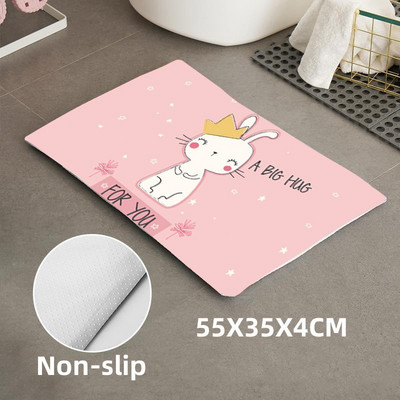 Prostirka od dijatomejske zemlje Meka podloga od dijatomejskog blata Prostirka za noge Kupaonska upijajuća brzosušeća neklizajuća podloga Protuklizna podloga za vrata