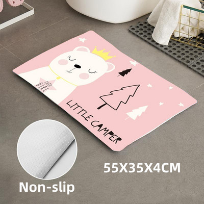 Prostirka od dijatomejske zemlje Meka podloga od dijatomejskog blata Prostirka za noge Kupaonska upijajuća brzosušeća neklizajuća podloga Protuklizna podloga za vrata